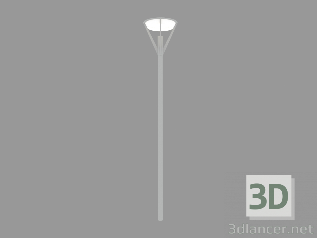 3D Modell Straßenlampe MINISLOT DISK 0% (S3993N) - Vorschau