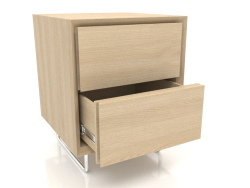 Cabinet TM 012 (open) (400x400x500, wood white)