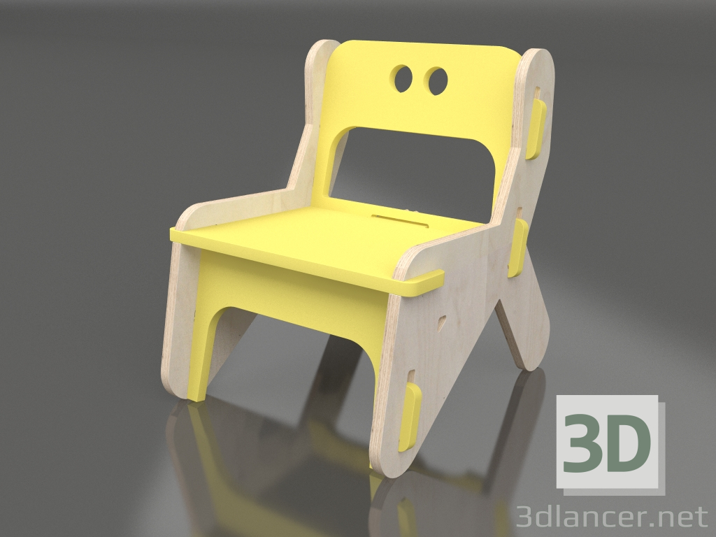 modèle 3D Chaise CLIC C (CYCC00) - preview