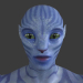 modello 3D di AVTR001 Avatar truccato comprare - rendering