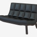 3D modeli Sofa modern Langusta Çift Kişilik - önizleme