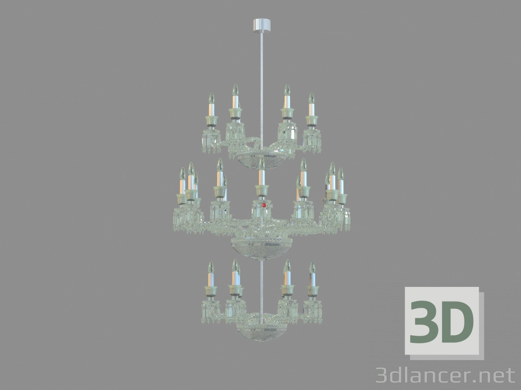 3D Modell Люстра TOURBILLON 24L - Vorschau