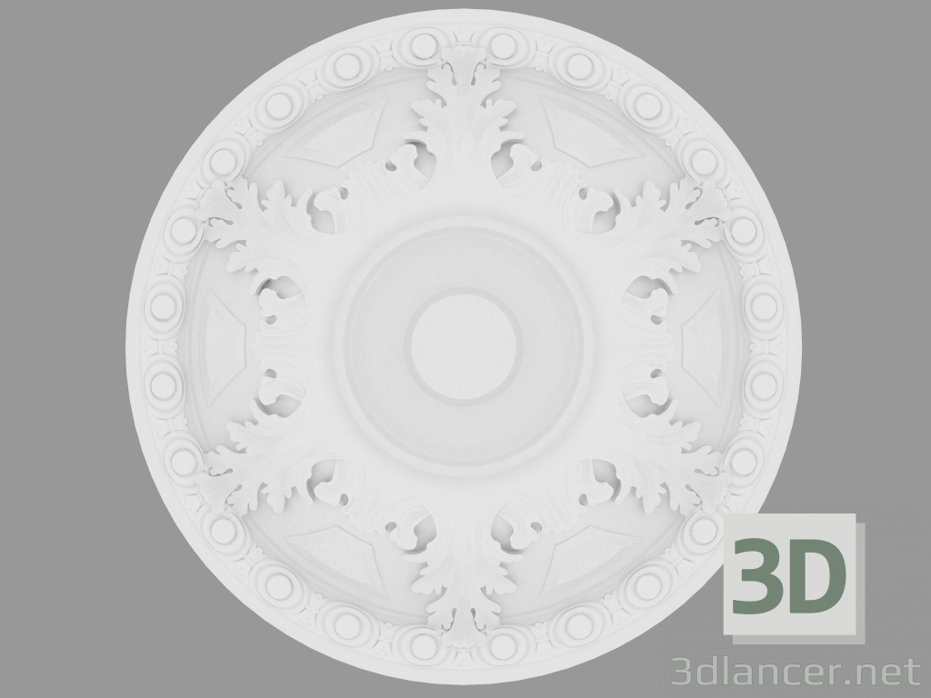 3d model Ceiling outlet R301 - preview