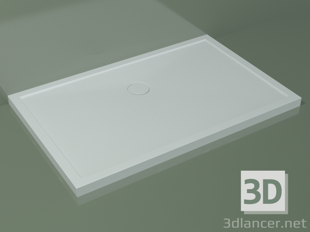 modèle 3D Receveur de douche Medio (30UM0132, Glacier White C01, 140x90 cm) - preview