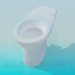 3D Modell Toilette einfach - Vorschau