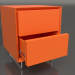 modèle 3D Armoire TM 012 (ouverte) (400x400x500, orange vif lumineux) - preview