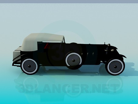 modello 3D Auto di rarità - anteprima
