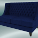 modello 3D Sofa Fortune (Blu scuro) - anteprima