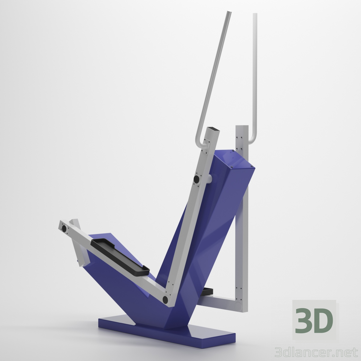3d Street exercise machine "Step" model buy - render