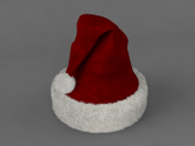 Sombrero de Navidad 3D