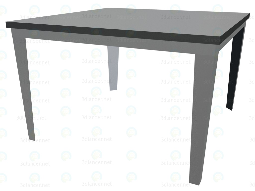 modèle 3D Table de réunion 700 x 700 - preview