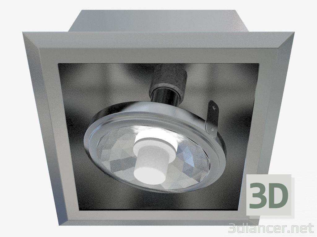 3d model Ceiling lighting fixture D90 F07 01 - preview