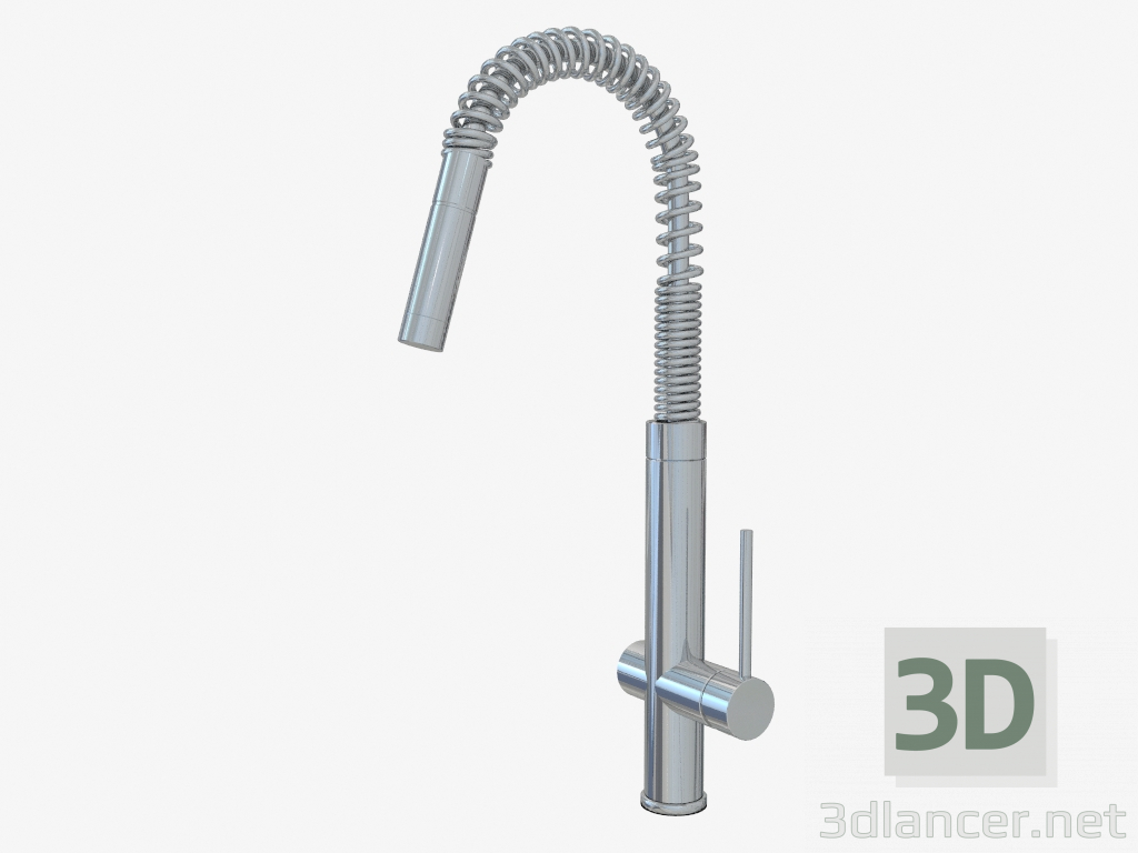3d model Sink mixer with drawer (00909) - preview