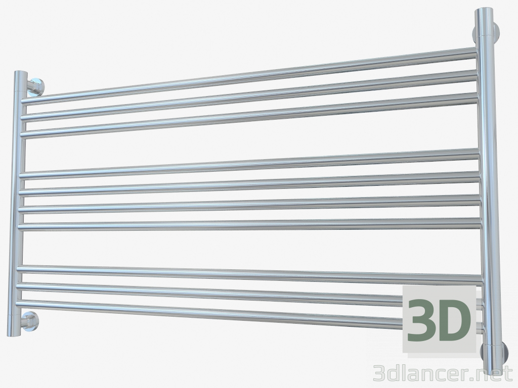 modèle 3D Porte-serviettes chauffant Boheme L (600x1100) - preview