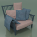 modèle 3D Chaise longue (01, bleu) - preview