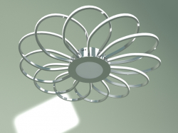 90105-13 uzaktan kumandalı LED tavan avizesi (krom)