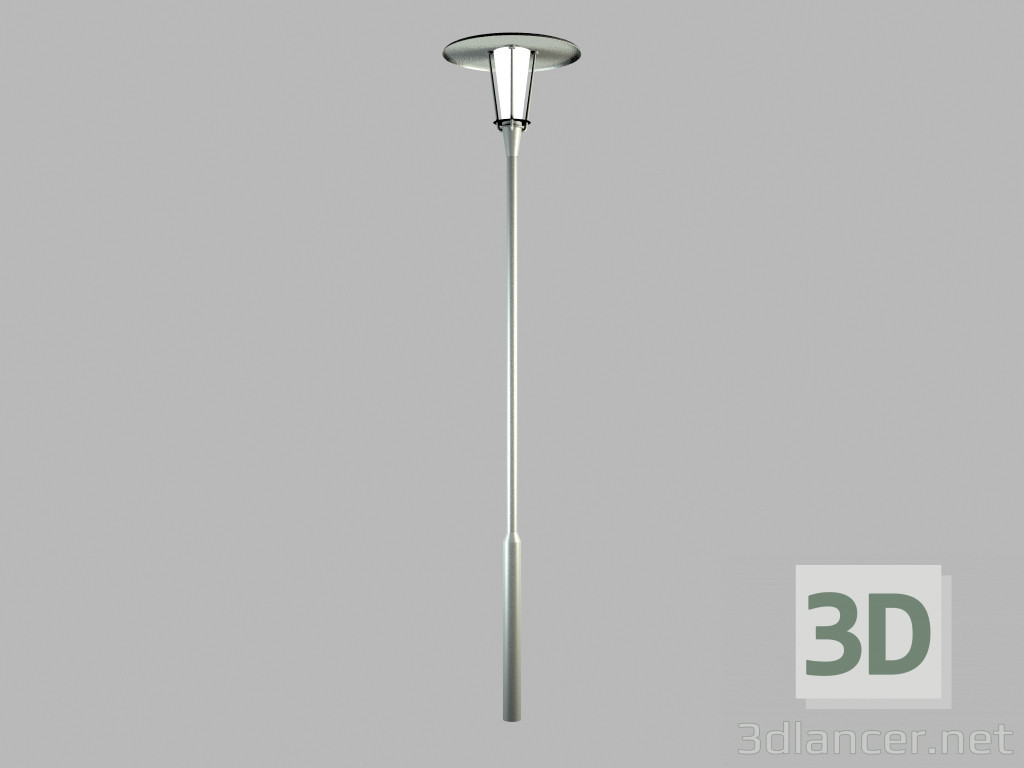 3d model Street lamp pole Colonn - preview