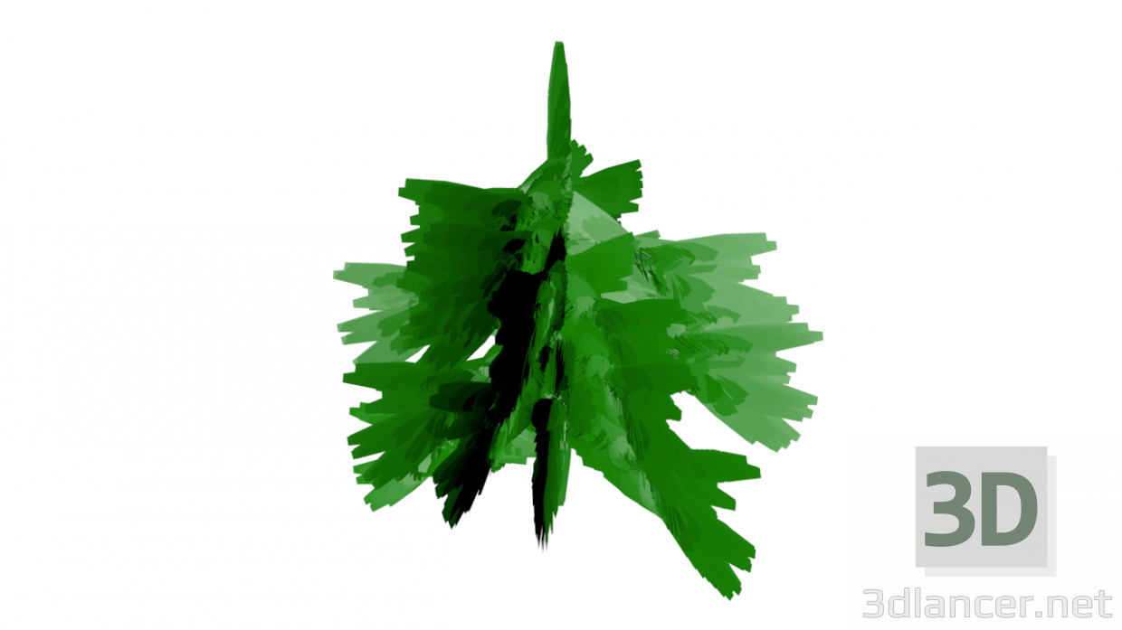 3d Object tree pine модель купить - ракурс
