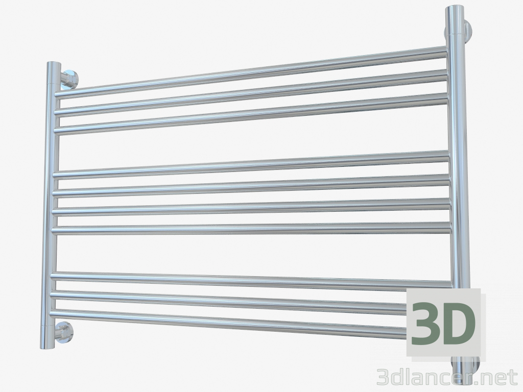 3D Modell Beheizter Handtuchhalter Boheme L (600x900) - Vorschau