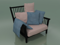 Lounge Chair (01, Schwarz)