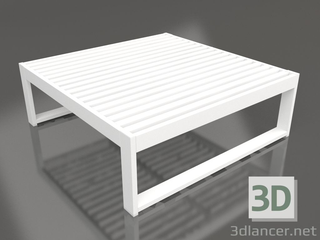 3D Modell Couchtisch 91 (Weiß) - Vorschau