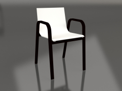 Yemek sandalyesi model 3 (Siyah)