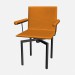 3 डी मॉडल कुर्सी armrests HILS के साथ - पूर्वावलोकन