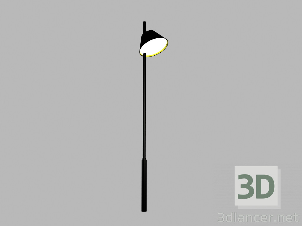 Modelo 3d Cone de luz de rua - preview