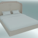 3D modeli Çift kişilik yatak Beverly - önizleme