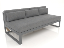 Modular sofa, section 4 (Anthracite)