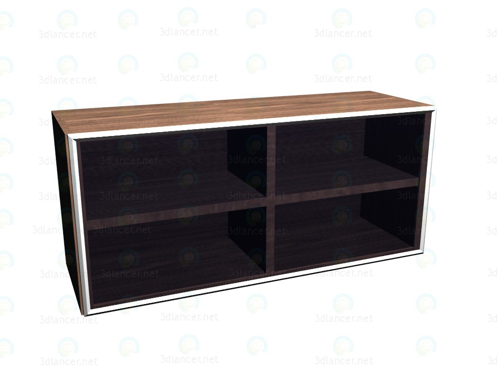3d model Wardrobe hinged horizontal coolers - preview