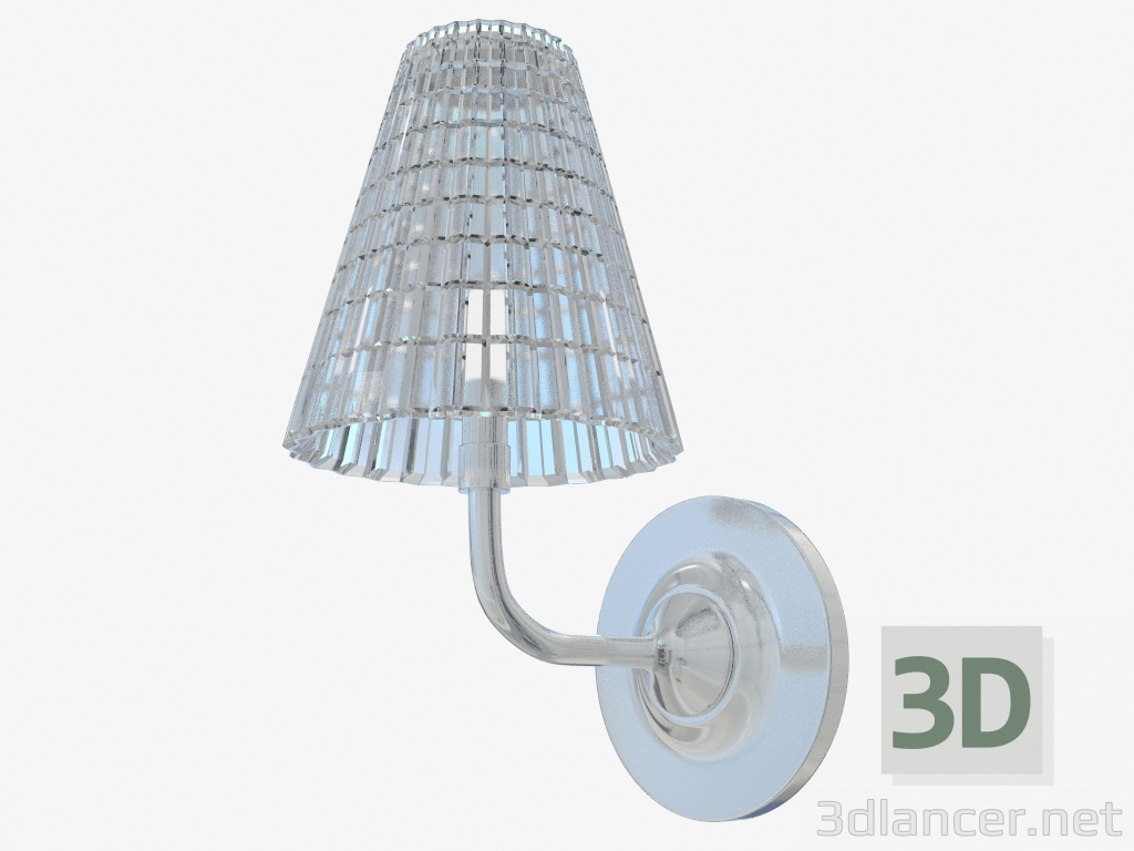 modello 3D Lampada da parete D87 D01 00 - anteprima