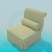 3D Modell Stuhl mit Rollen - Vorschau
