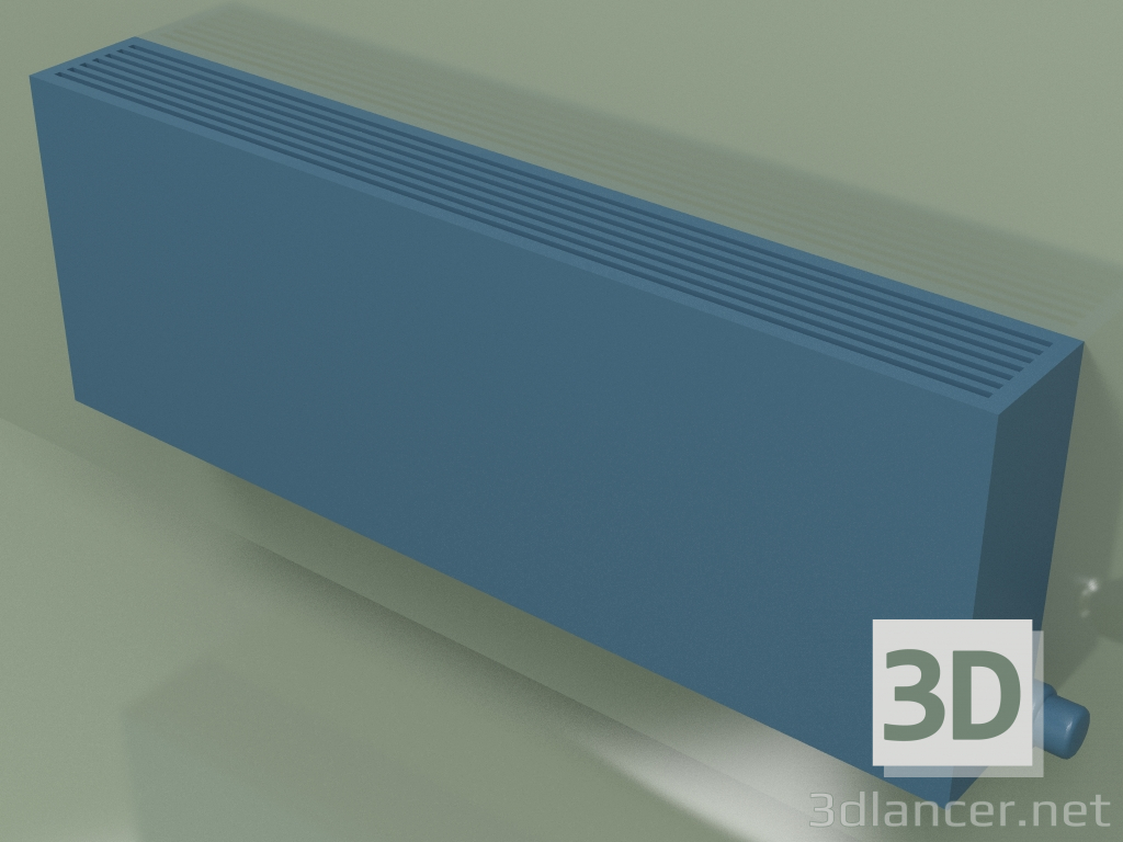 3D modeli Konvektör - Aura Slim Basic (350x1000x130, RAL 5001) - önizleme