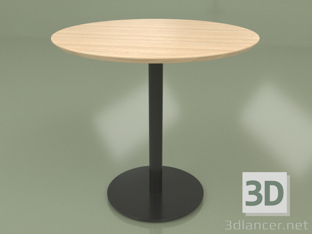 3d model Mesa de comedor Soul D 800 mm (negro) - vista previa