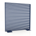 3d model Aluminum partition 150x150 (Night blue) - preview