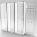 3d model Cupboards with rack - preview