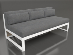 Modulares Sofa, Abschnitt 4 (Weiß)