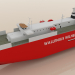 3 डी एमवी तिरंगा जहाज मॉडल खरीद - रेंडर