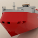 MV Tricolor Schiff 3D-Modell kaufen - Rendern