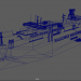 3D MV Üç renkli gemi modeli satın - render
