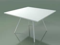 Table carrée 5405 (H 74 - 119x119 cm, mélamine N01, V12)