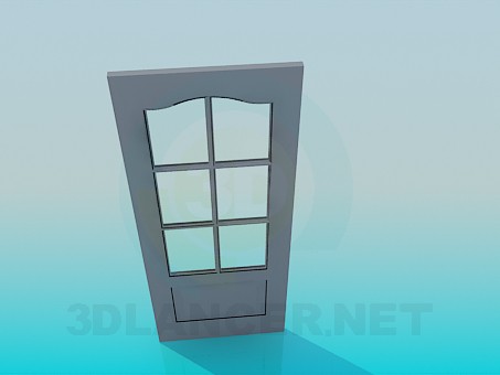 modèle 3D Porte intérieure - preview
