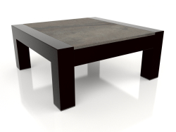 Side table (Black, DEKTON Radium)