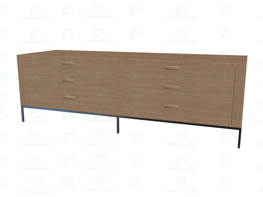 Modelo 3d 9627 COMMODE - preview