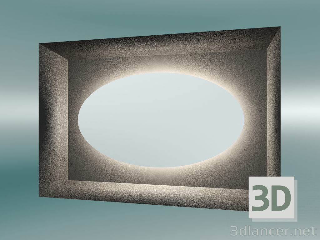 3d модель Зеркало с подсветкой Planeta mirror (P466X260) – превью