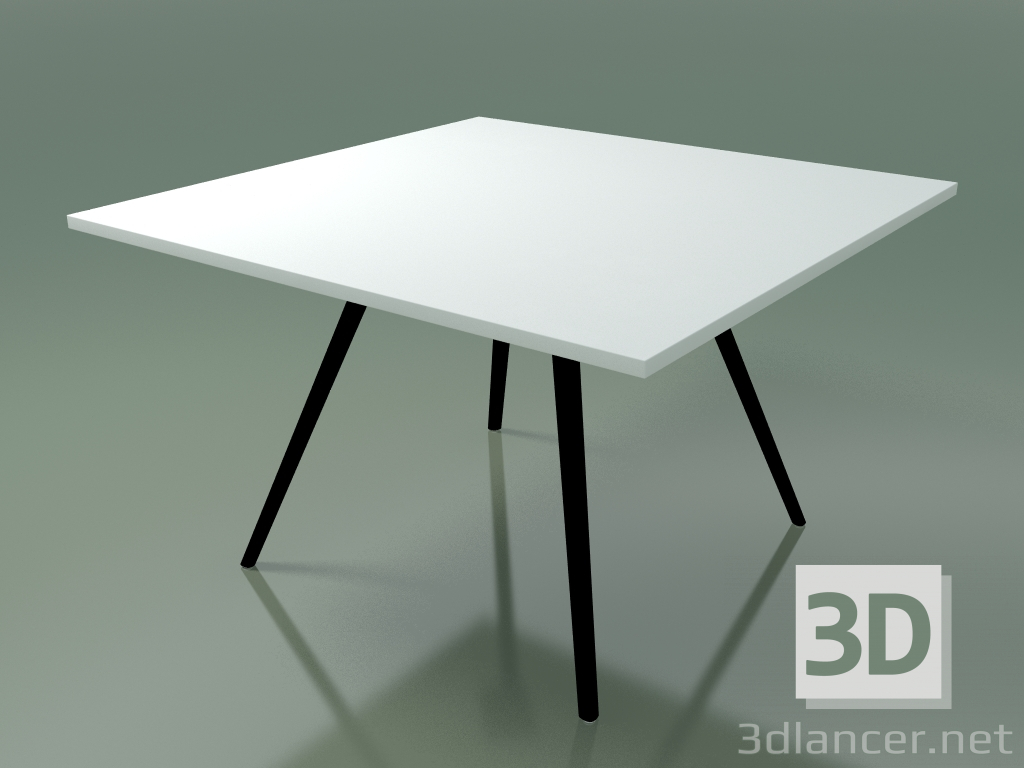 3D Modell Quadratischer Tisch 5405 (H 74 - 119 x 119 cm, Melamin N01, V39) - Vorschau