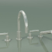 3d model Set de ducha para bañera, para instalación lateral (27512882-08) - vista previa