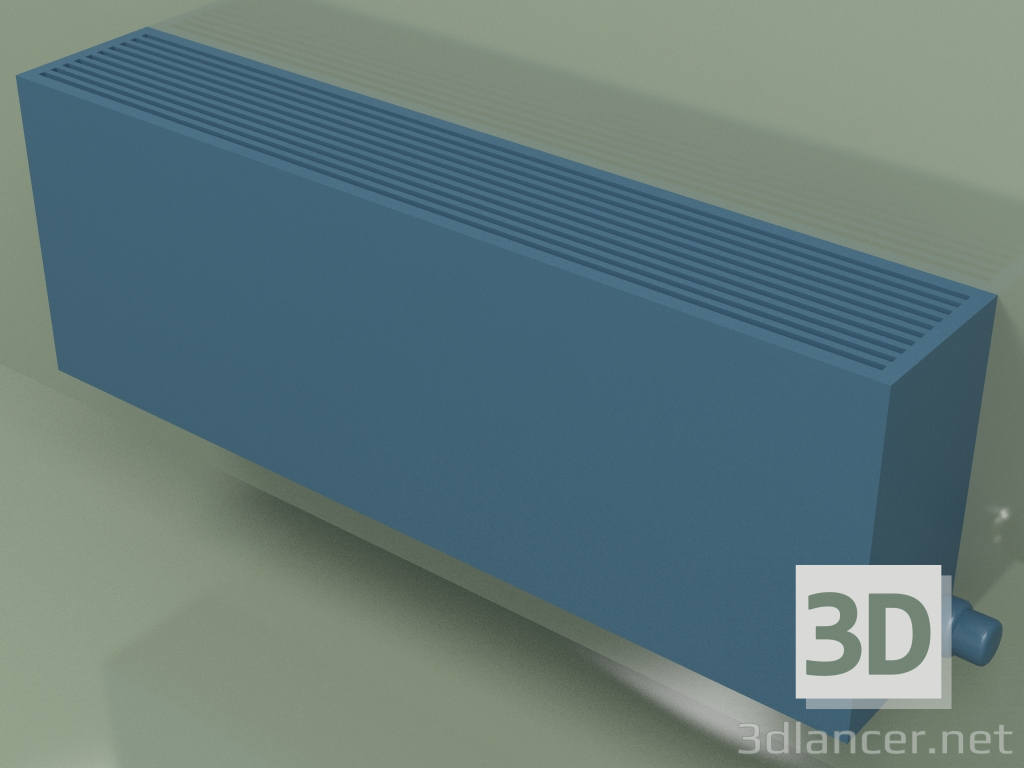 3D modeli Konvektör - Aura Slim Basic (350x1000x180, RAL 5001) - önizleme