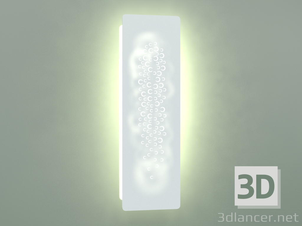 3D modeli Duvar LED lambası 40149-1 LED (beyaz) - önizleme